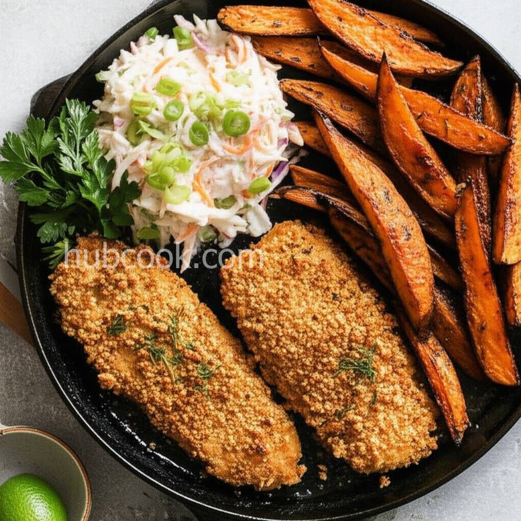 Crispy Fish and Chips