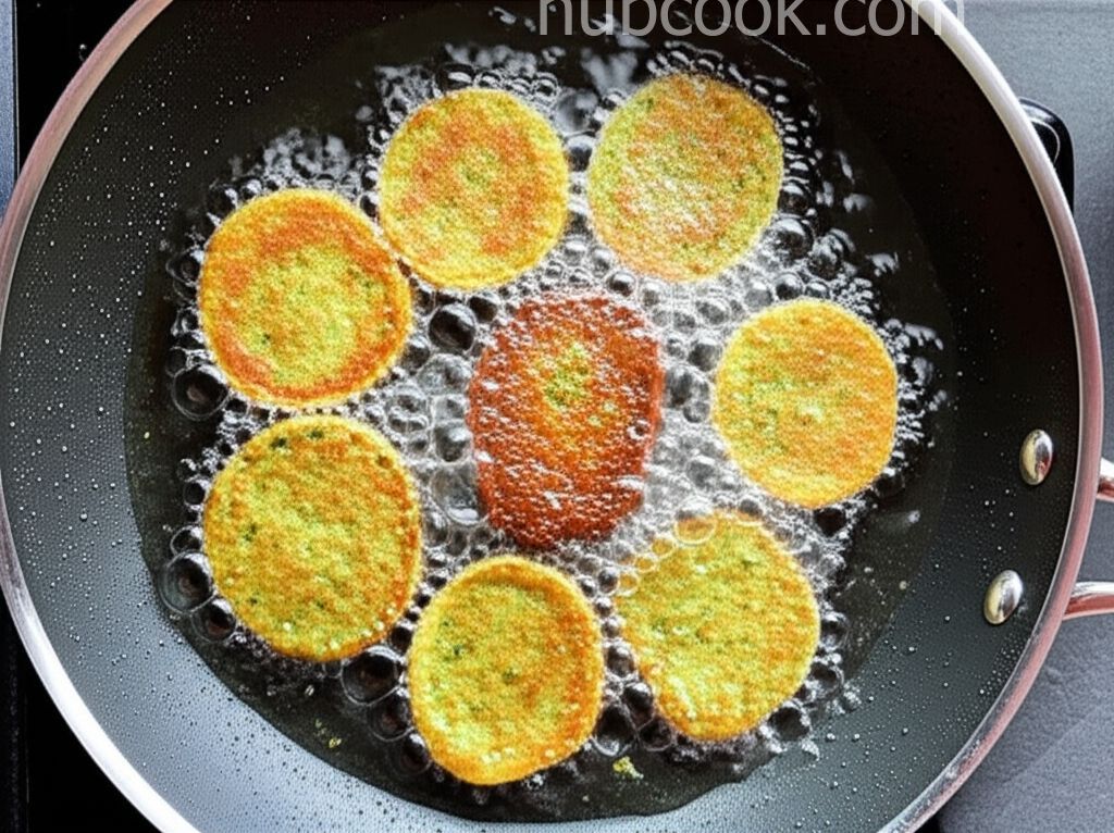 Fried Tofu Lentil Bites