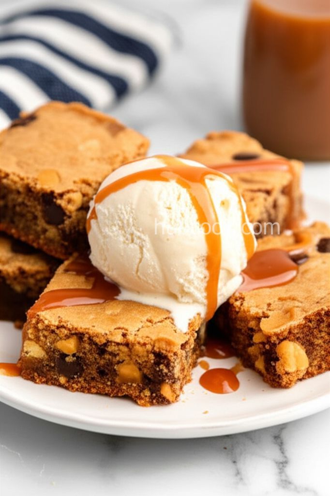 Naughty Nutty Blondies