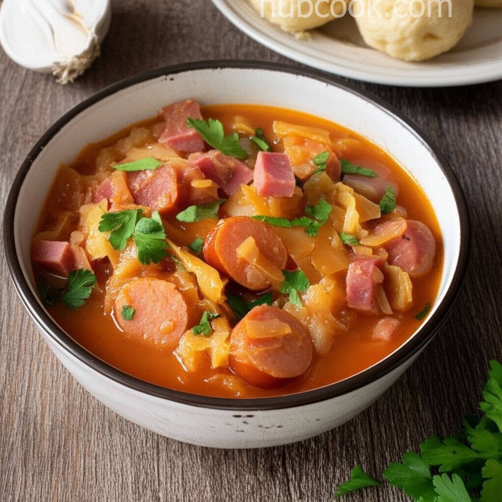 Ham and Cabbage Stew