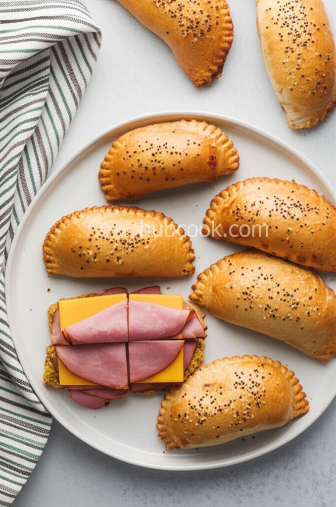 Homemade Ham and Cheese Hot Pockets