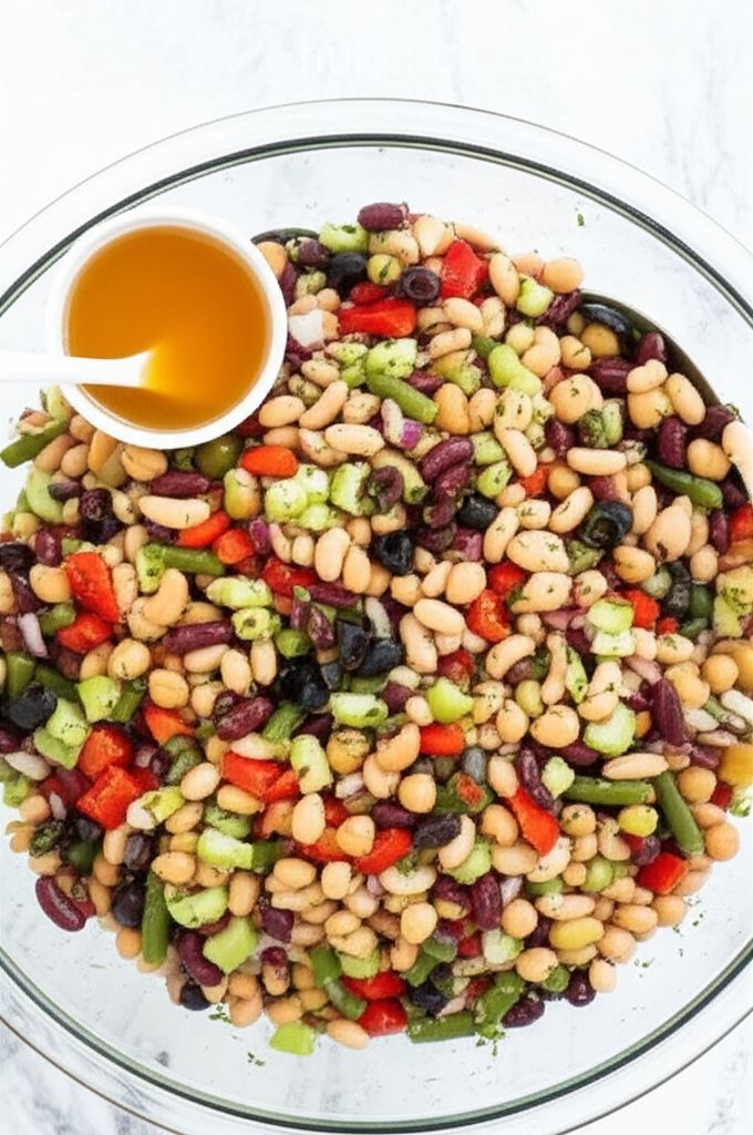 Mediterranean-Inspired 5-Bean Salad