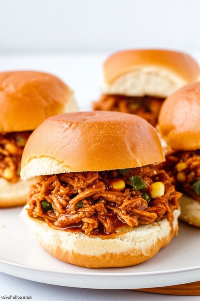 Mini Sloppy Joes with Pulled Pork